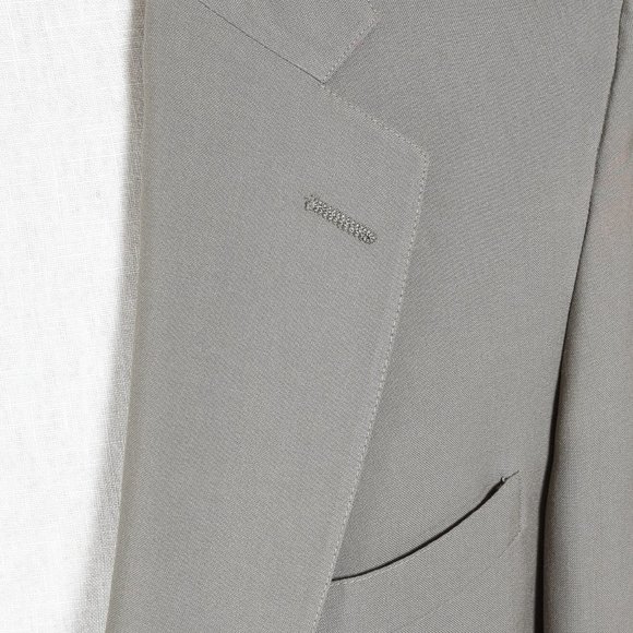 Cricketeer Men's Dayton Hudson Coat Blazer Gray Rayon Blend 43R - Picture 4 of 10